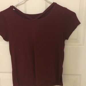 Maroon T-shirt